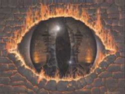 El ojo de Sauron, el enemigo oscuro