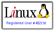 linux counter, user 402-116